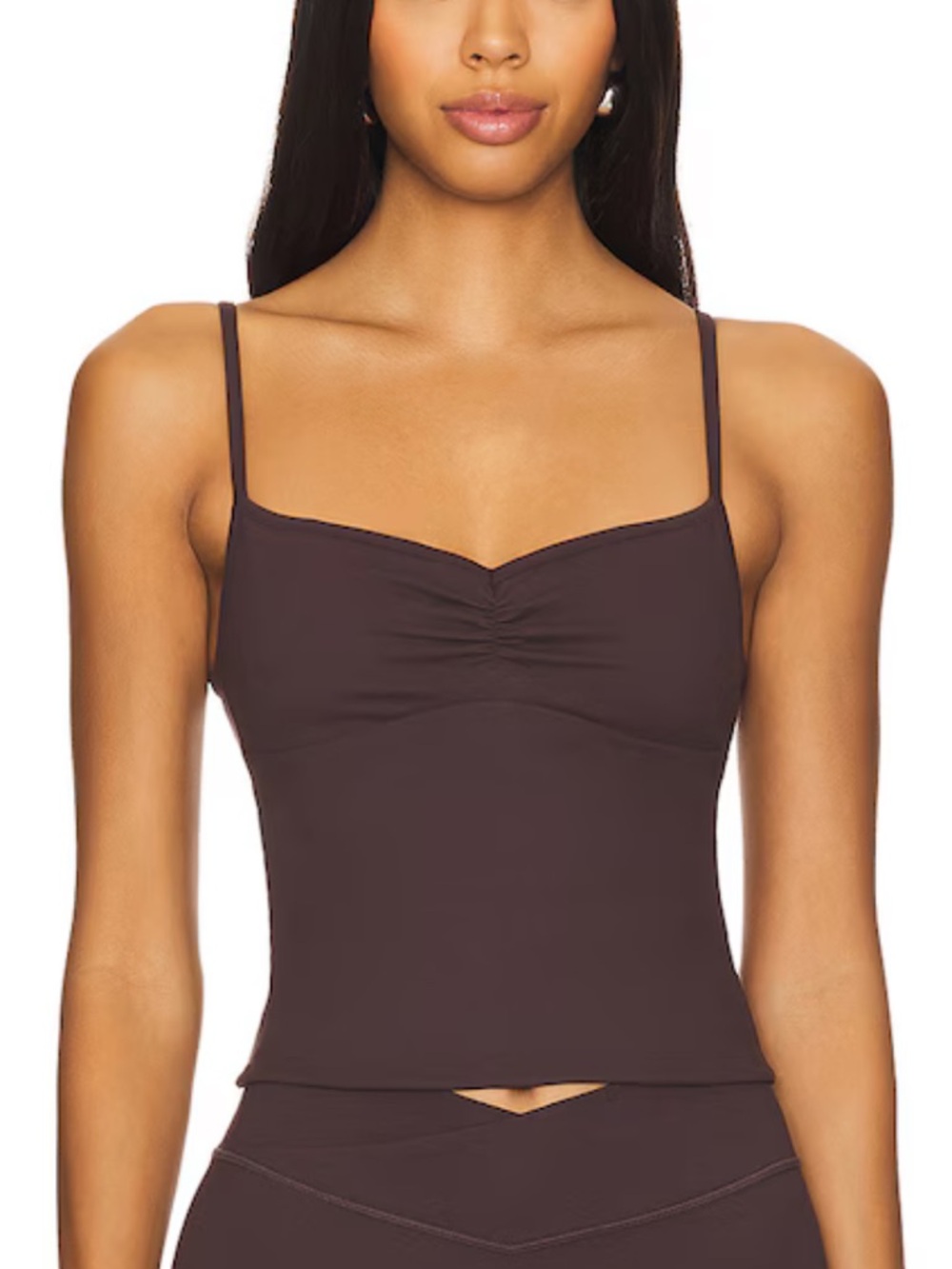 437 Ballet Tank Top in Brown